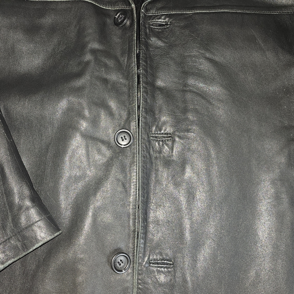 Knightsbridge Leather Jacket Vintage Worn Condition - Picture 5 of 8